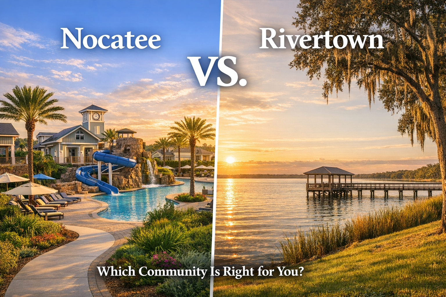 Nocatee vs. Rivertown: Which Community Is Right for You?