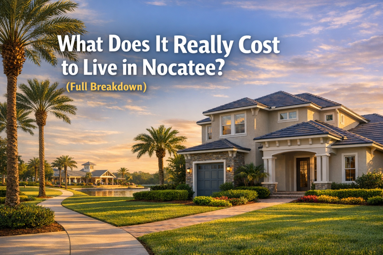 What Does It Really Cost to Live in Nocatee? (Full Breakdown)
